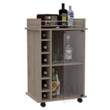 Huali Bar Cart Espresso - WhatYouNeedSales