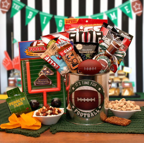 It’s Football Time Gift Pail - The Perfect Gift