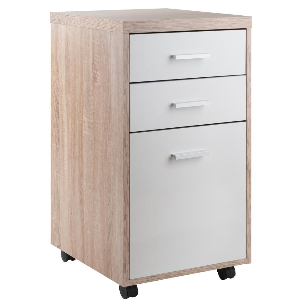 Kenner Mobile Home Office File Cabinet, Two-Tone - WhatYouNeedSales