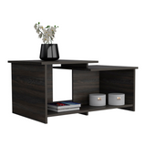 Leanna 3 Coffee Table, Lower Open Shelf - WhatYouNeedSales