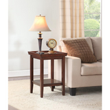 Ledgewood End Table - Classic Design Solid Rubberwood