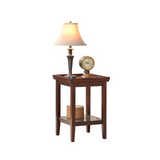 Ledgewood End Table - Classic Design Solid Rubberwood