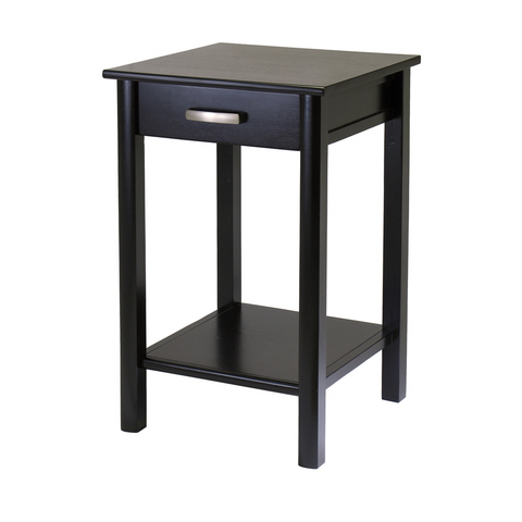 Liso End Table / Printer Table with Drawer and Shelf - WhatYouNeedSales