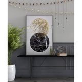 Lunar, Framed Canvas - WhatYouNeedSales