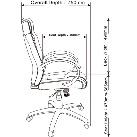 LYS High-back Gaming Chair - For Gaming - Polyurethane, Mesh, Nylon - Red, Black - WhatYouNeedSales