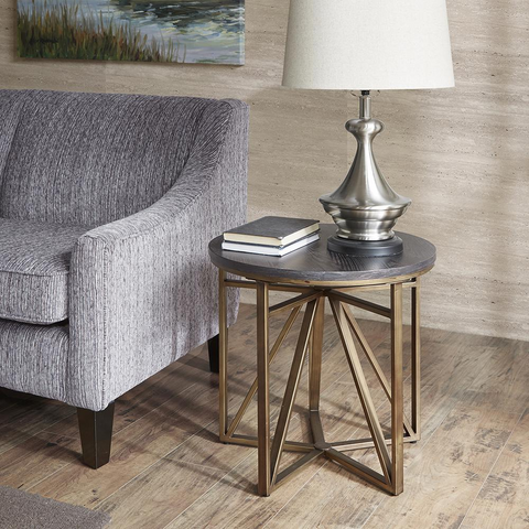 Madison End Table - Antique Bronze | Stylish and Functional