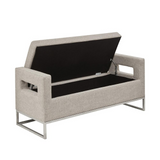 Crawford Storage Bench - WhatYouNeedSales