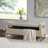 Crawford Storage Bench - WhatYouNeedSales