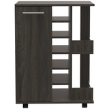 Magda Bar Cart Dark Walnut - WhatYouNeedSales