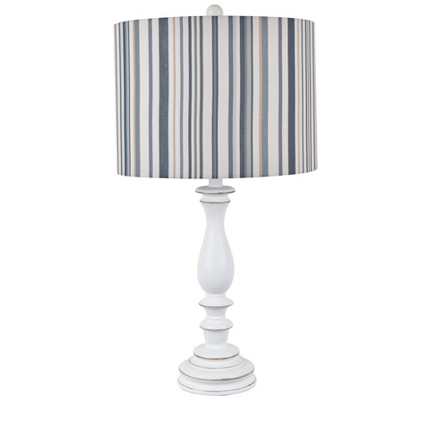 Maribelle Multi Stripe Table Lamp - WhatYouNeedSales