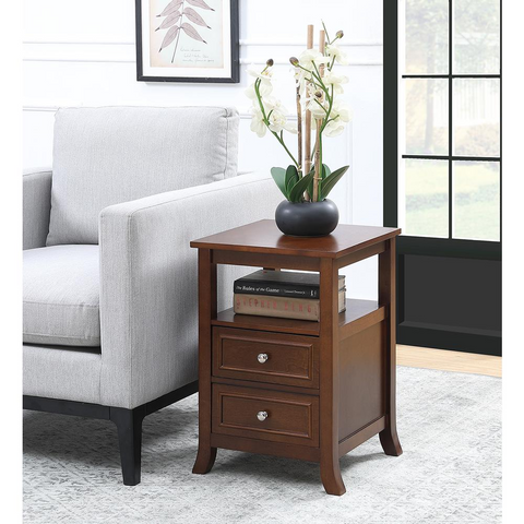 Melbourne End Table - Transitional Style with Classic