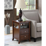 Melbourne End Table - Transitional Style with Classic