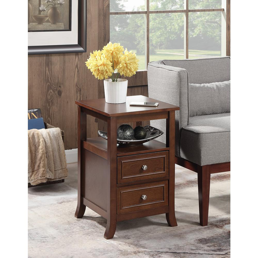 Melbourne End Table - Transitional Style with Classic