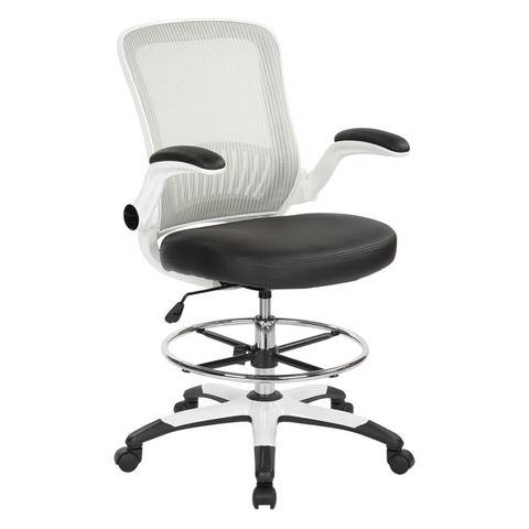 Mesh Back Drafting Chair - WhatYouNeedSales