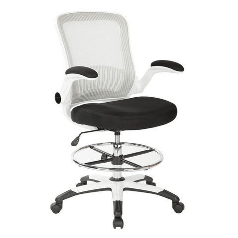 Mesh Back Drafting Chair - WhatYouNeedSales