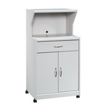 Microwave/Kitchen Cart Modern Grey - WhatYouNeedSales