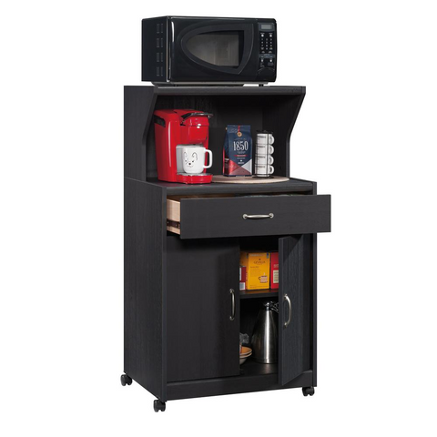 Microwave/Kitchen Cart Raven Oak - WhatYouNeedSales