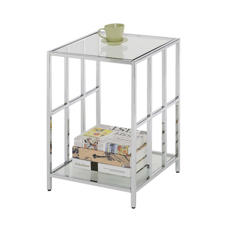 Mission Glass End Table | Classical Style