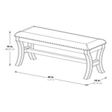 Monaco 48" Bench - WhatYouNeedSales