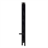 Montego 4-Shelf Corner Folding Bookcase-Black - WhatYouNeedSales