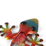 Multi-coloured Gecko Metal Wall Art - WhatYouNeedSales