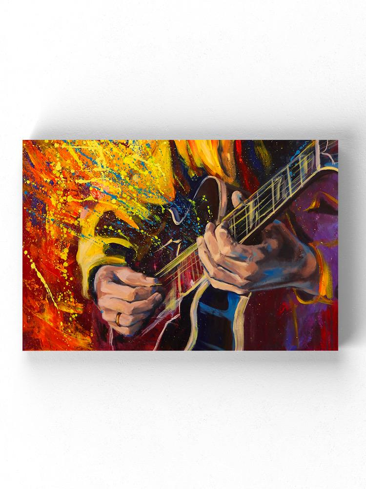 Musical Paint Wrapped Canvas -Image by Shutterstock - WhatYouNeedSales