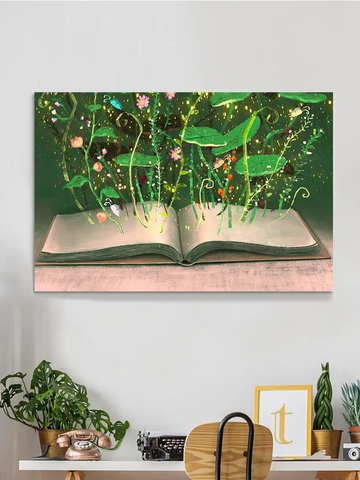 Nature Book Canvas -Image by Shutterstock - WhatYouNeedSales