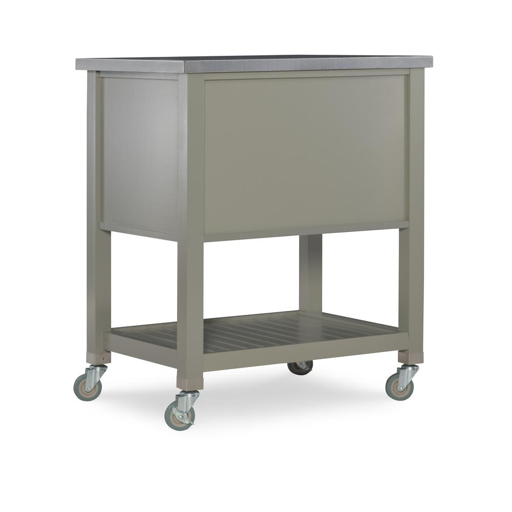 Noelle Grey Kitchen Cart - WhatYouNeedSales