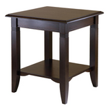 Nolan End Table - Clean and Traditional Design | Solid