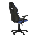 OFFICE CHAIR - GAMING / BLACK / RED LEATHER-LOOK - WhatYouNeedSales