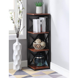 Oxford 3 Tier Corner Bookcase - WhatYouNeedSales