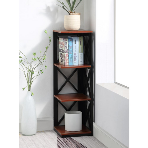 Oxford 3 Tier Corner Bookcase - WhatYouNeedSales