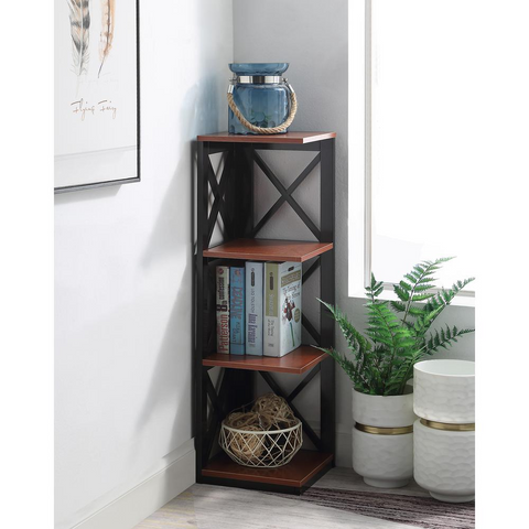 Oxford 3 Tier Corner Bookcase - WhatYouNeedSales