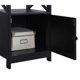 Oxford End Table with Cabinet - Contemporary Design