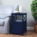 Oxford End Table with Cabinet - Contemporary Design Stylish