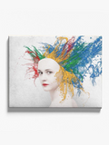 Paint Hair Canvas -Image by Shutterstock - WhatYouNeedSales