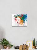 Paint Hair Canvas -Image by Shutterstock - WhatYouNeedSales