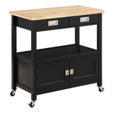 Radford Kitchen Cart Black - WhatYouNeedSales