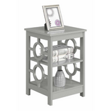 Ring End Table - Contemporary Style and Versatile Storage