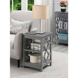 Ring End Table - Contemporary Style and Versatile Storage