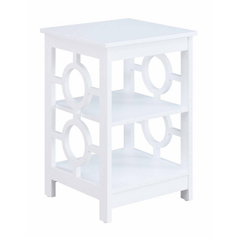 Ring End Table - Contemporary Style Versatile Storage