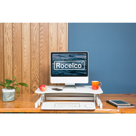 Rocelco 32’ Height Adjustable Standing Desk - Ergonomic