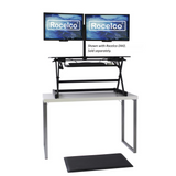 Rocelco 40’ Large Height Adjustable Standing Desk