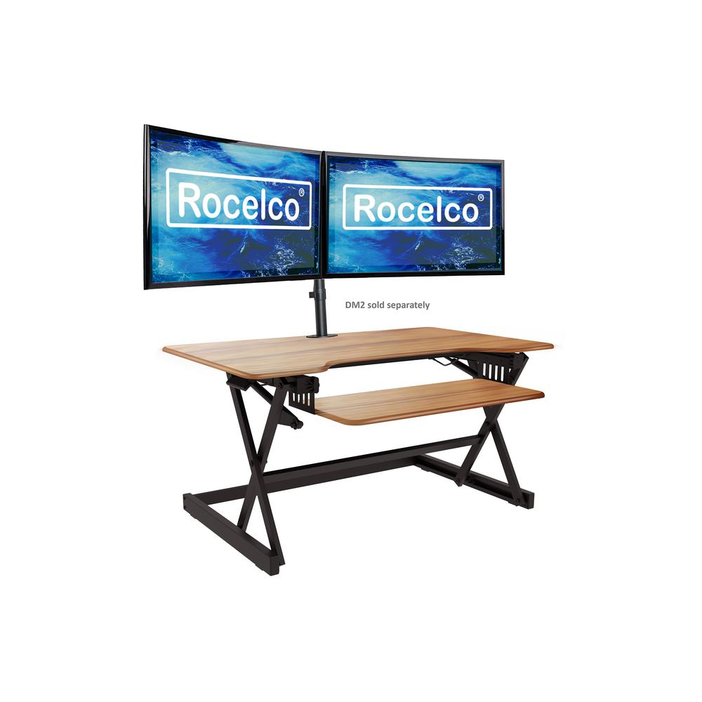 Rocelco 40’ Large Height Adjustable Standing Desk