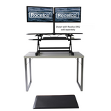 Rocelco 46’ Height Adjustable Corner Standing Desk