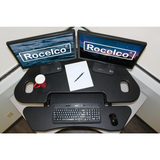 Rocelco 46’ Height Adjustable Corner Standing Desk