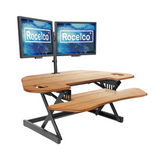 Rocelco 46’ Large Height Adjustable Corner Standing Desk