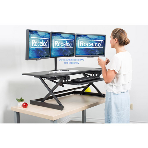 Rocelco 46’ Large Height Adjustable Standing Desk