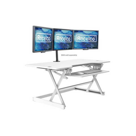 Rocelco 46’ Large Height Adjustable Standing Desk