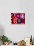 Rock Musical Collage Wrapped Canvas -Image by Shutterstock - WhatYouNeedSales